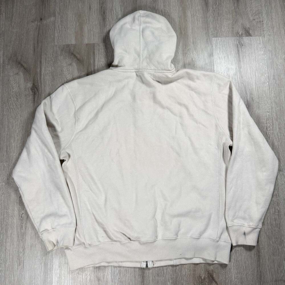 Y2K Style Blue 84 Lac Du Bonnet Manitoba Canada Full Zip Hoodie Large - Picture 2 of 6